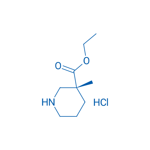 (R)-Ethyl 3-methylpiperidine-3-carboxylate hydrochloride 250mg