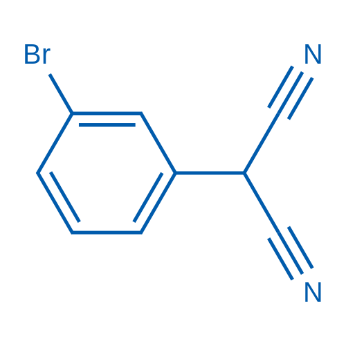 2-(3-Bromophenyl)malononitrile 250mg