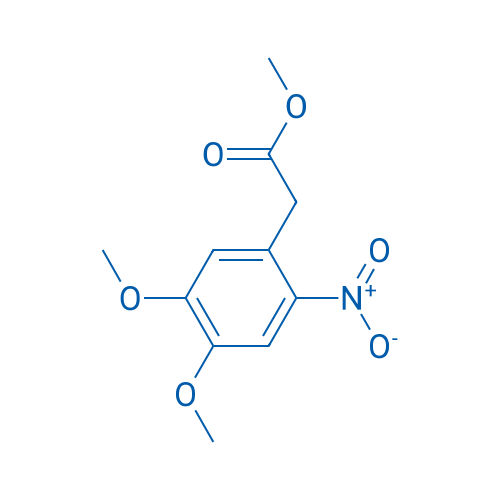 Methyl 2-(4,5-dimethoxy-2-nitrophenyl)acetate 100mg