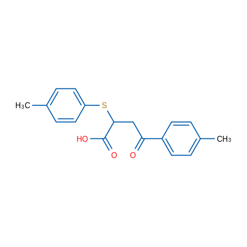 4-(4-Methylphenyl)-2-[(4-methylphenyl)sulfanyl]-4-oxobutanoic acid 1g