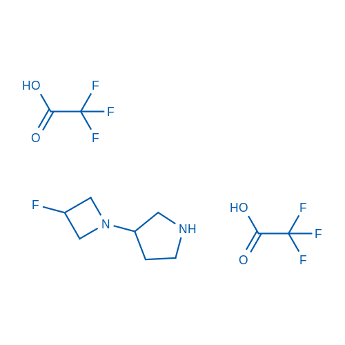 3-(3-Fluoroazetidin-1-yl)pyrrolidine bis(2,2,2-trifluoroacetate) 100mg