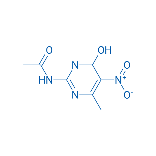 N-(4-hydroxy-6-methyl-5-nitropyrimidin-2-yl)acetamide 250mg