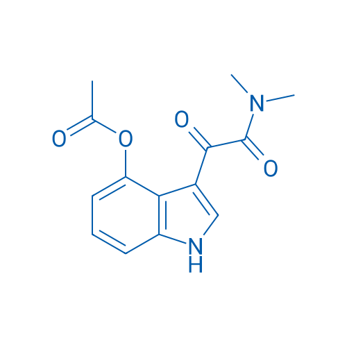 3-(2-(Dimethylamino)-2-oxoacetyl)-1H-indol-4-yl acetate 250mg