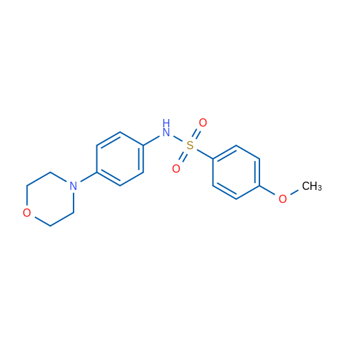 4-Methoxy-N-[4-(morpholin-4-yl)phenyl]benzene-1-sulfonamide 1g