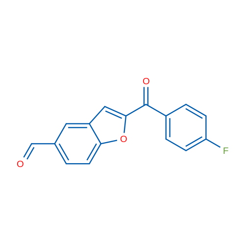 2-(4-Fluorobenzoyl)benzofuran-5-carbaldehyde 1g