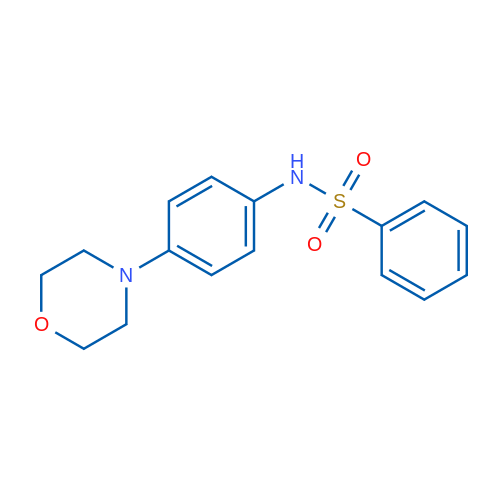 N-[4-(Morpholin-4-yl)phenyl]benzenesulfonamide 1g