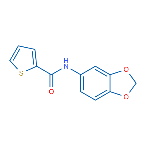 N-(Benzo[d][1,3]dioxol-5-yl)thiophene-2-carboxamide 1g