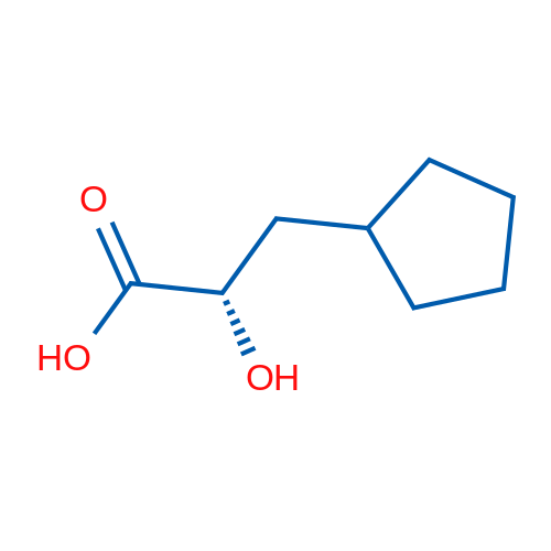 (S)-a-Hydroxy-cyclopentanepropanoic acid 1g
