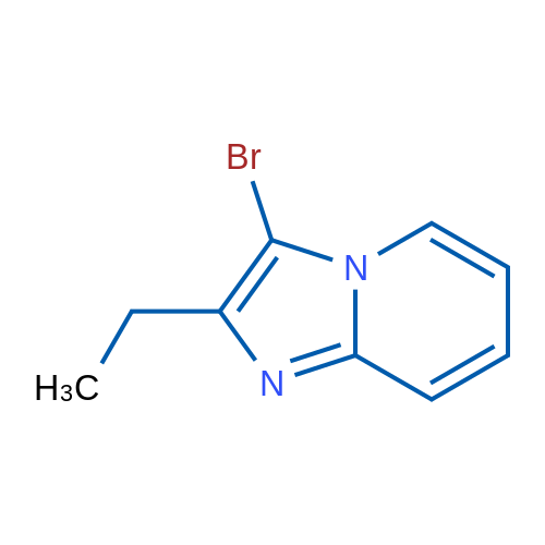 3-Bromo-2-ethyl-imidazo[1,2-a]pyridine 1g
