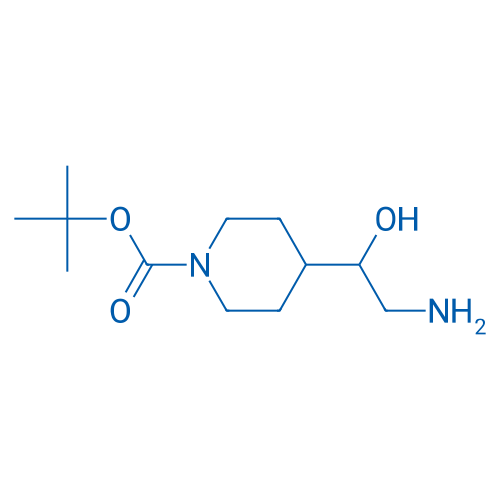tert-Butyl 4-(2-amino-1-hydroxyethyl)piperidine-1-carboxylate 100mg