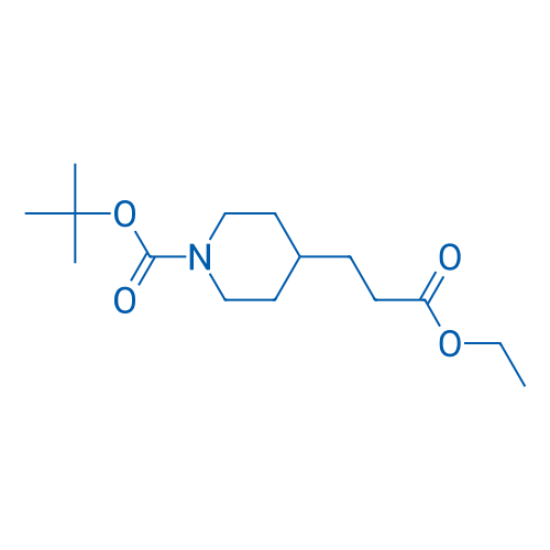 Ethyl 3-(N-BOC-piperidin-4-yl)propioate 5g