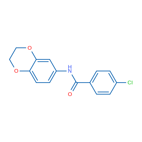 4-Chloro-N-(2,3-dihydrobenzo[b][1,4]dioxin-6-yl)benzamide 1g