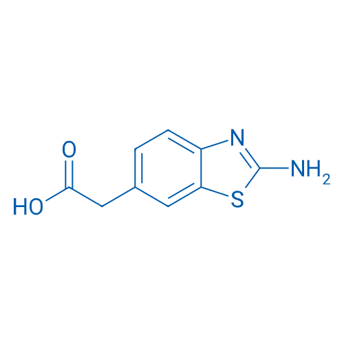 2-(2-Aminobenzo[d]thiazol-6-yl)acetic acid 250mg