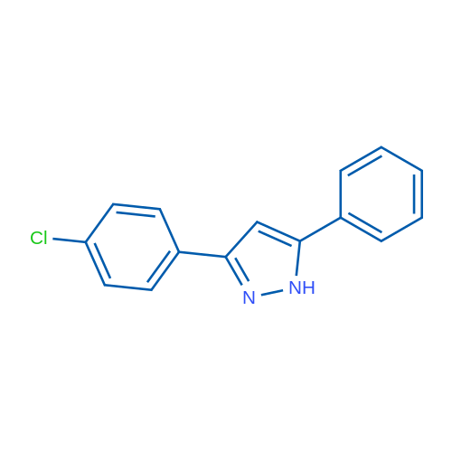 3-(4-Chlorophenyl)-5-phenyl-1H-pyrazole 1g