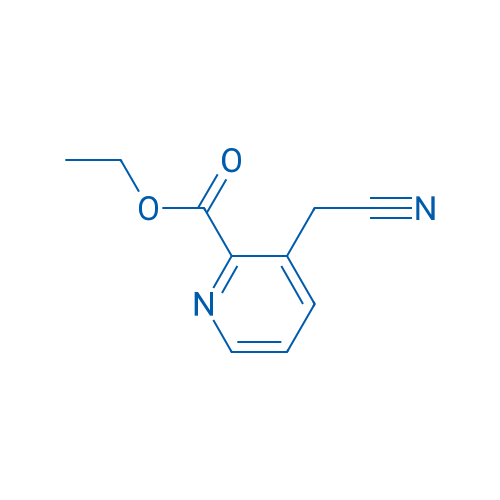 Ethyl 3-(cyanomethyl)picolinate 1g