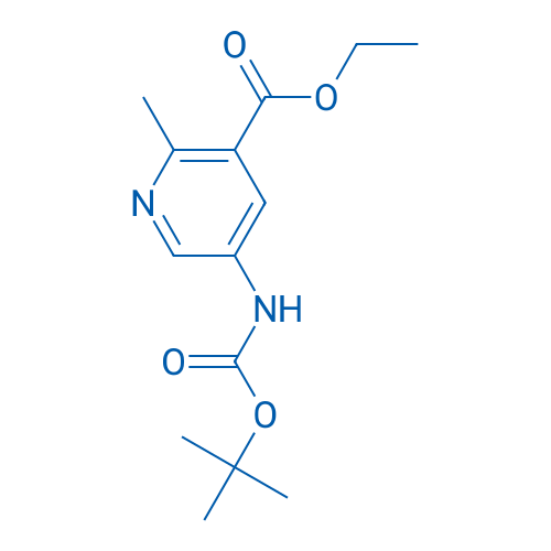 Ethyl 5-((tert-butoxycarbonyl)amino)-2-methylnicotinate 1g