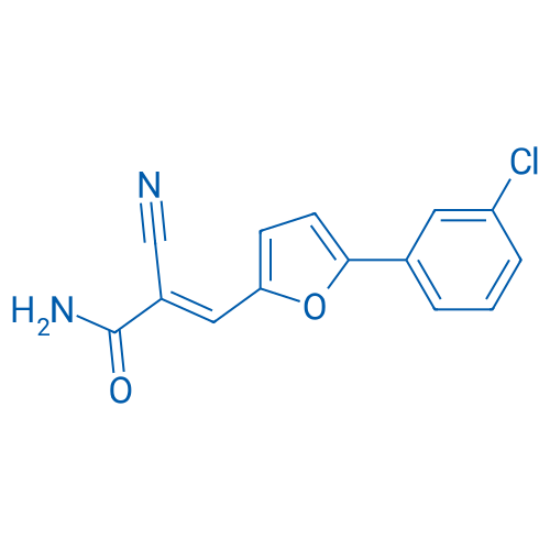 3-(5-(3-Chlorophenyl)furan-2-yl)-2-cyanoacrylamide 1g