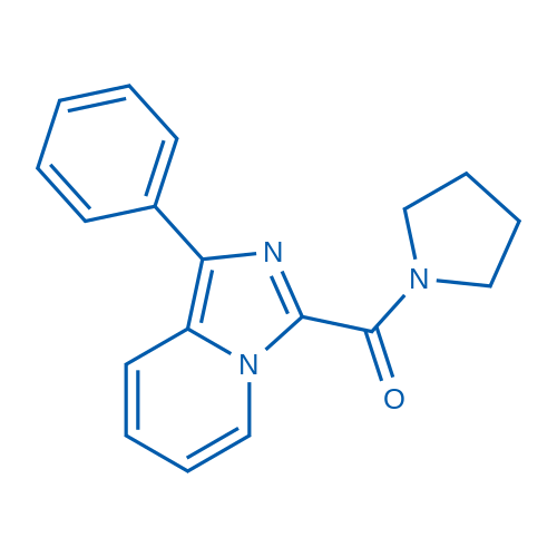 (1-Phenylimidazo[1,5-a]pyridin-3-yl)(pyrrolidin-1-yl)methanone 1g
