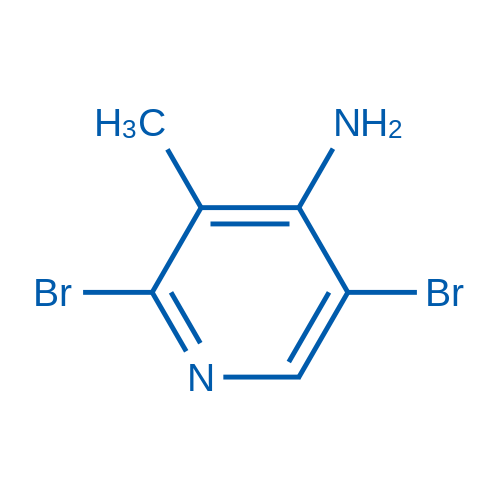 2,5-Dibromo-3-methylpyridin-4-amine 250mg