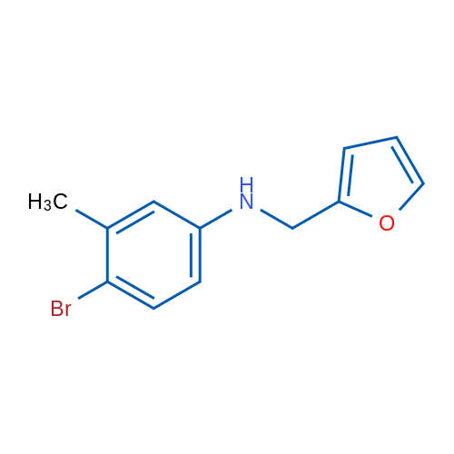 4-Bromo-N-(furan-2-ylmethyl)-3-methylaniline 1g