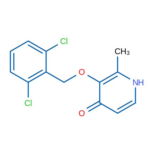 3-[(2,6-Dichlorophenyl)methoxy]-2-methyl-1,4-dihydropyridin-4-one 1g
