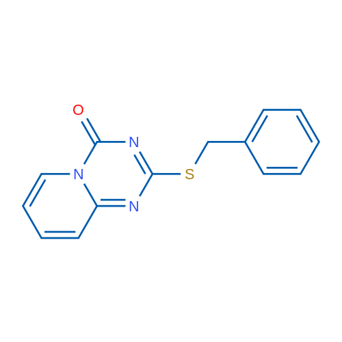2-(Benzylsulfanyl)-4H-pyrido[1,2-a][1,3,5]triazin-4-one 1g