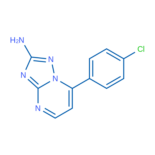 7-(4-Chlorophenyl)-[1,2,4]triazolo[1,5-a]pyrimidin-2-amine 1g