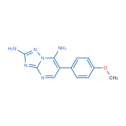 6-(4-Methoxyphenyl)-[1,2,4]triazolo[1,5-a]pyrimidine-2,7-diamine 1g