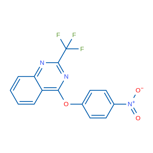 4-(4-Nitrophenoxy)-2-(trifluoromethyl)quinazoline 1g