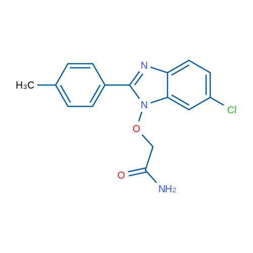 2-{[6-chloro-2-(4-methylphenyl)-1H-1,3-benzodiazol-1-yl]oxy}acetamide 1g