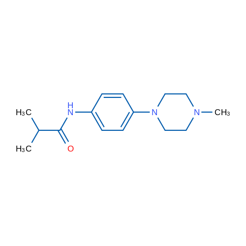 2-Methyl-N-[4-(4-methylpiperazin-1-yl)phenyl]propanamide 1g