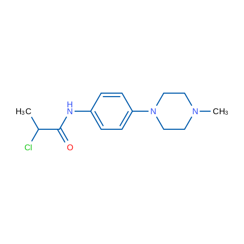 2-Chloro-N-[4-(4-methylpiperazin-1-yl)phenyl]propanamide 1g