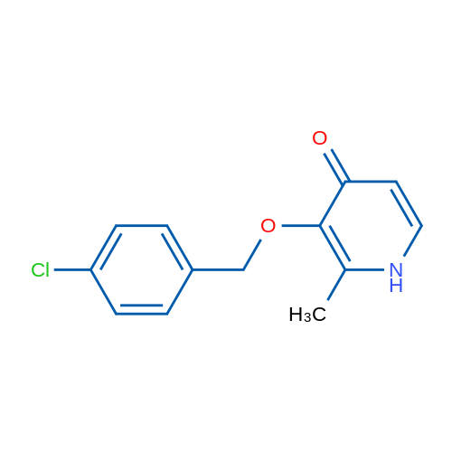 3-[(4-Chlorophenyl)methoxy]-2-methyl-1,4-dihydropyridin-4-one 1g