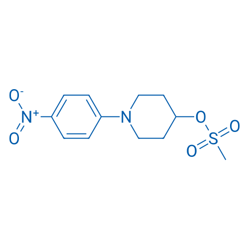 1-(4-Nitrophenyl)piperidin-4-yl methanesulfonate 250mg