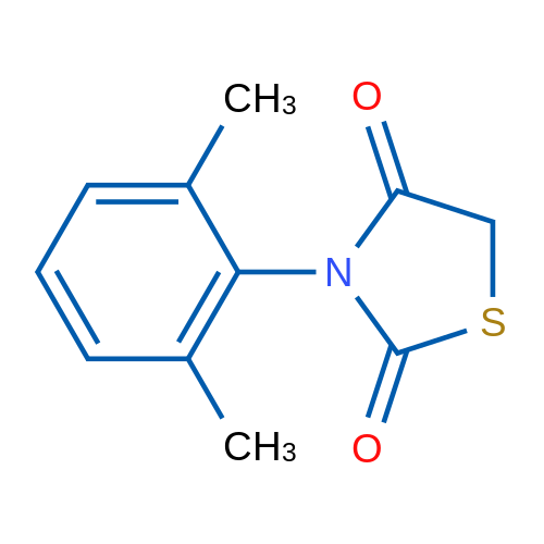 3-(2,6-Dimethylphenyl)-1,3-thiazolidine-2,4-dione 1g