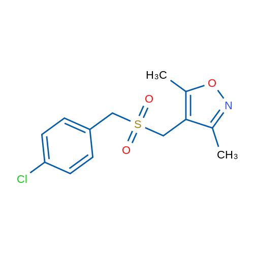 4-{[(4-chlorophenyl)methanesulfonyl]methyl}-3,5-dimethyl-1,2-oxazole 1g