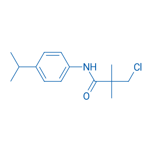 3-Chloro-2,2-dimethyl-N-[4-(propan-2-yl)phenyl]propanamide 1g