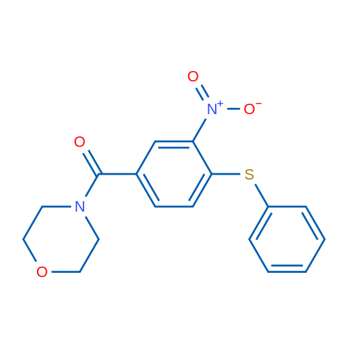 4-[3-Nitro-4-(phenylsulfanyl)benzoyl]morpholine 1g