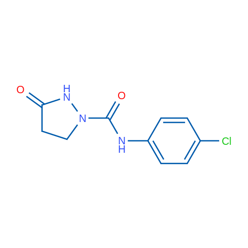 N-(4-Chlorophenyl)-3-oxopyrazolidine-1-carboxamide 10mg