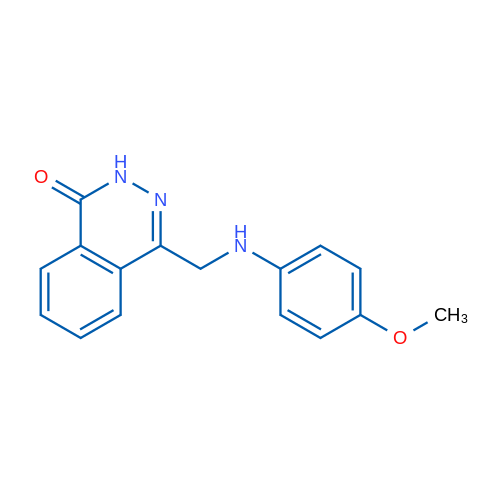 4-{[(4-methoxyphenyl)amino]methyl}-1,2-dihydrophthalazin-1-one 1g