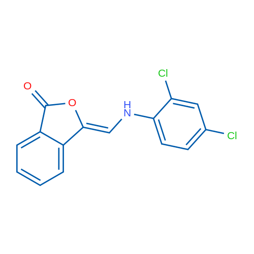 (3Z)-3-{[(2,4-dichlorophenyl)amino]methylidene}-1,3-dihydro-2-benzofuran-1-one 1g