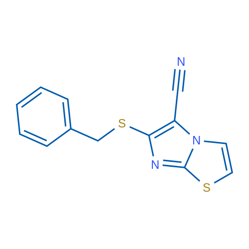 6-(Benzylsulfanyl)imidazo[2,1-b][1,3]thiazole-5-carbonitrile 1g