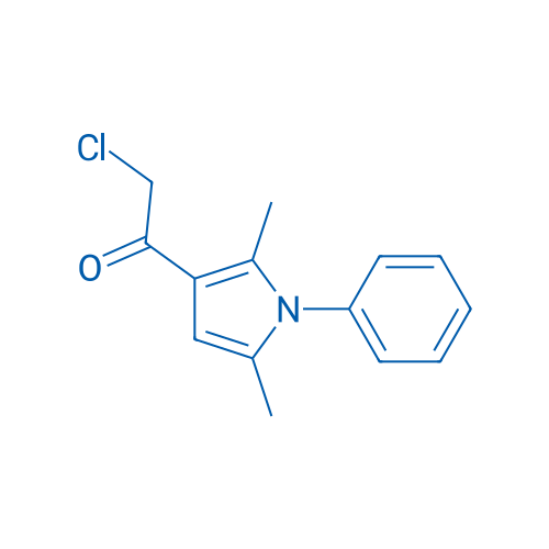 2-Chloro-1-(2,5-dimethyl-1-phenyl-1H-pyrrol-3-yl)ethanone 250mg