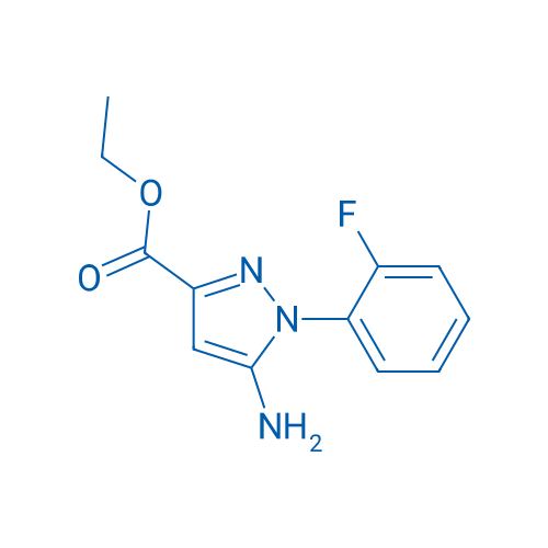 Ethyl 5-amino-1-(2-fluorophenyl)-1H-pyrazole-3-carboxylate 5g