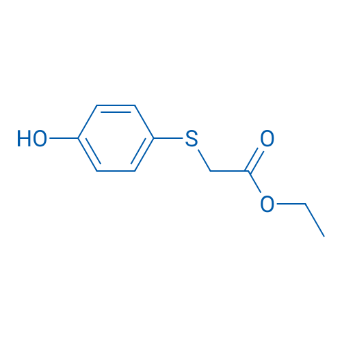 Ethyl 2-[(4-hydroxyphenyl)sulfanyl]acetate 1g