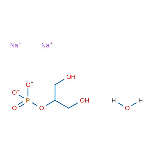 Sodium 1,3-dihydroxypropan-2-yl phosphate hydrate 100g