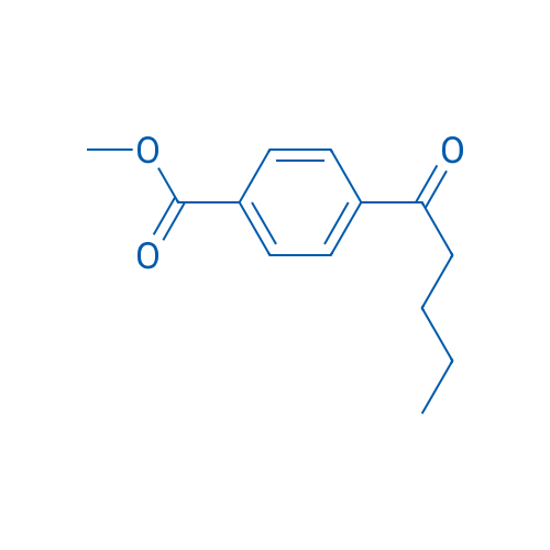 Methyl 4-pentanoylbenzoate 1g