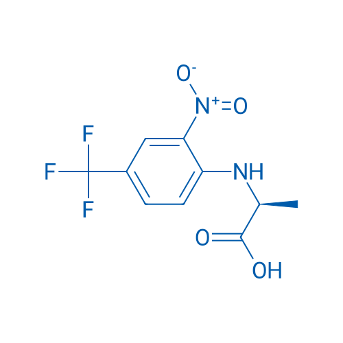 (2S)-2-{[2-nitro-4-(trifluoromethyl)phenyl]amino}propanoic acid 5g