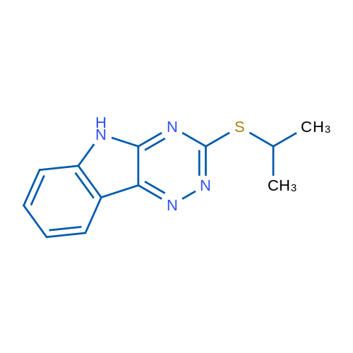 3-(Propan-2-ylsulfanyl)-5H-[1,2,4]triazino[5,6-b]indole 1g