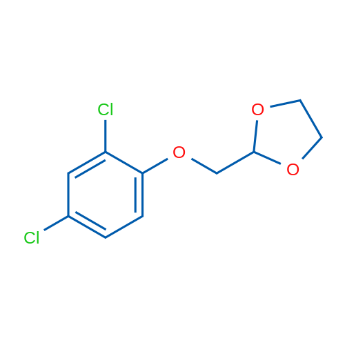 2-((2,4-Dichlorophenoxy)methyl)-1,3-dioxolane 1g